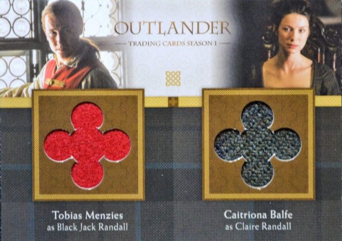 DM2 - Tobias Menzies as Black Jack Randall and Caitriona Balfe as Claire Randall