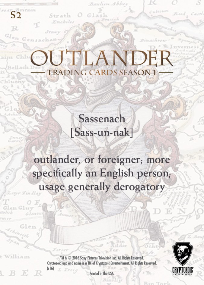 S2b – Sassenach