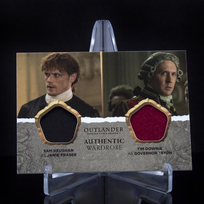 DM13 - Sam Heughan as Jamie Fraser and Tim Downie as Governor Tryon